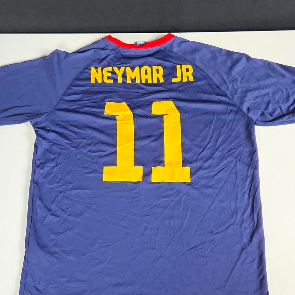 FCB Official - Soccer Jersey  - Neymar Jr. - Blue/Red/Yellow - Men's Size M